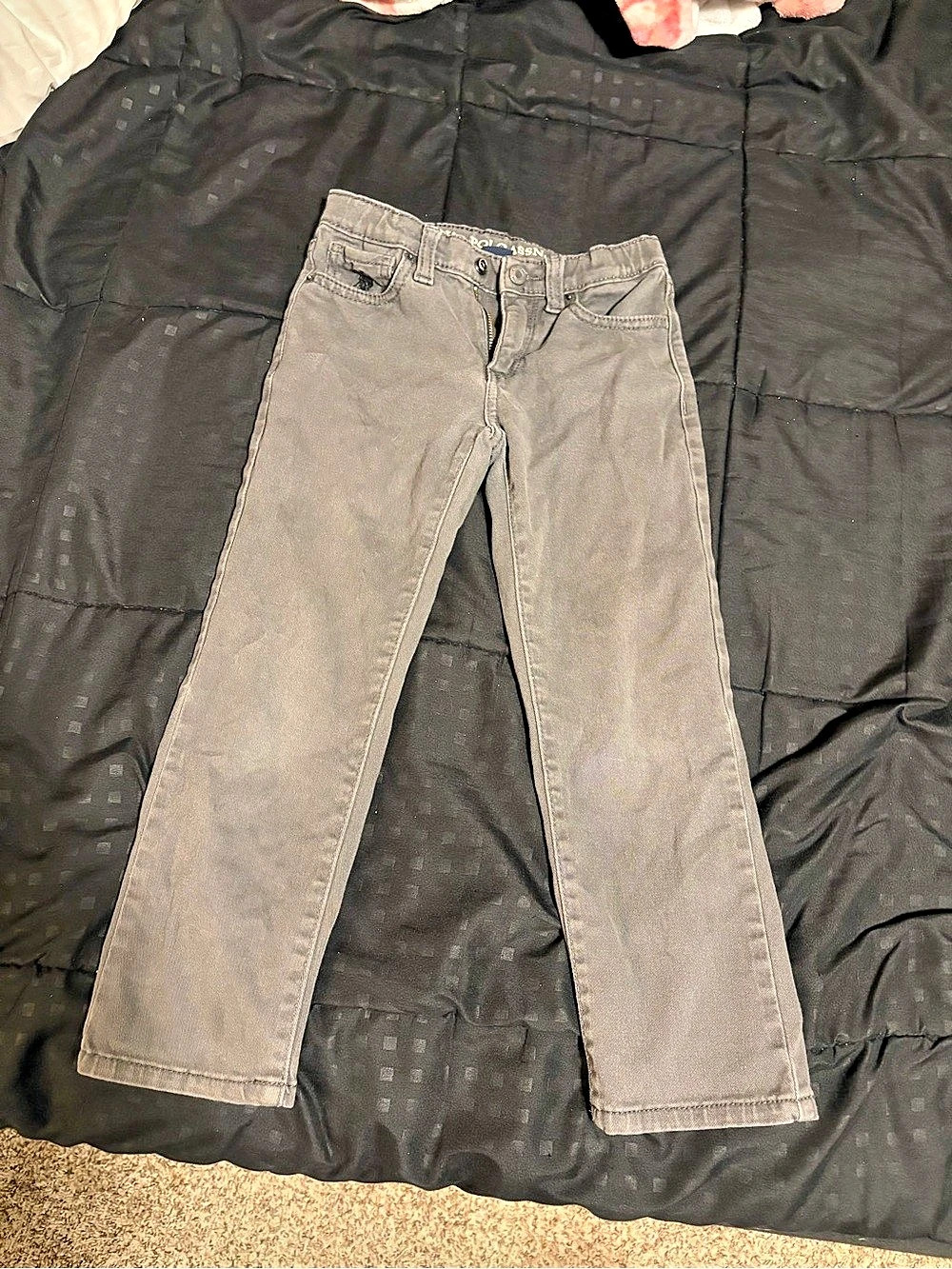 U.S. Polo Assn. Girls Gray Jeans Size 5
